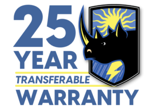 25 year worry-free exterior Warranty