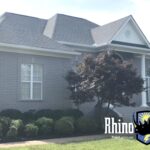 Home with Brick Exterior Paint Coating by Rhino Shield of Nashville